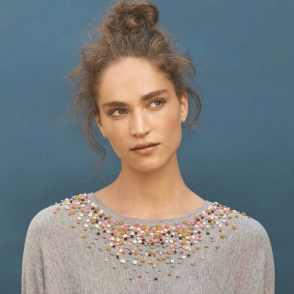 Anthropologie Sweaters - Anthro Angel of the North Confetti Pullover RARE